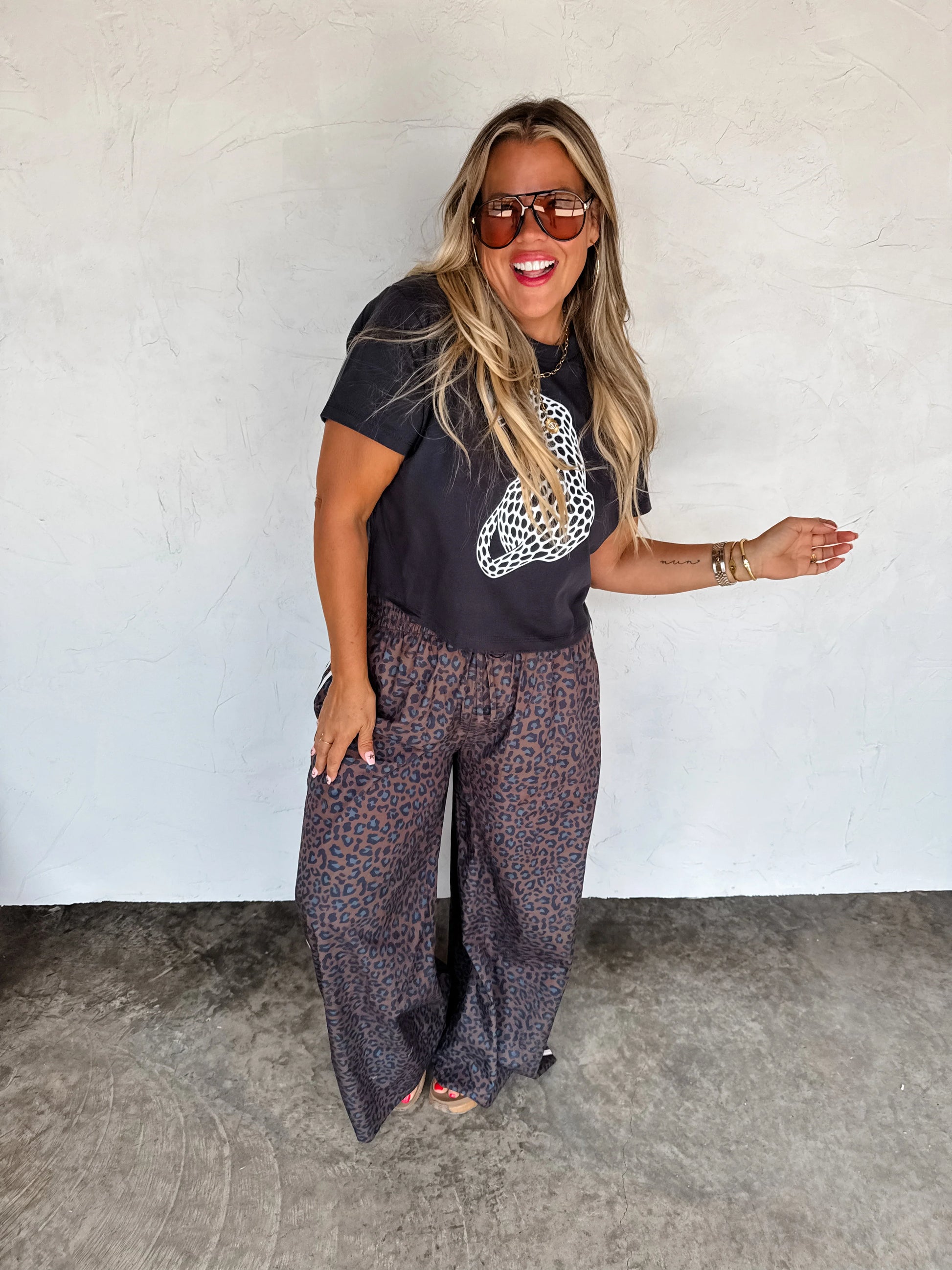 Cheetah Graphic Tee