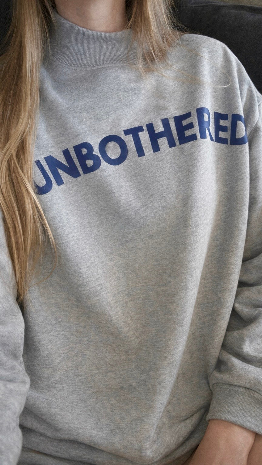Unbothered Mock Neck Pullover