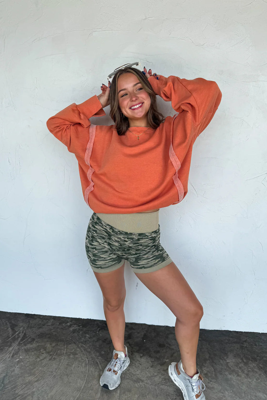 Camo Matching Shorts Set