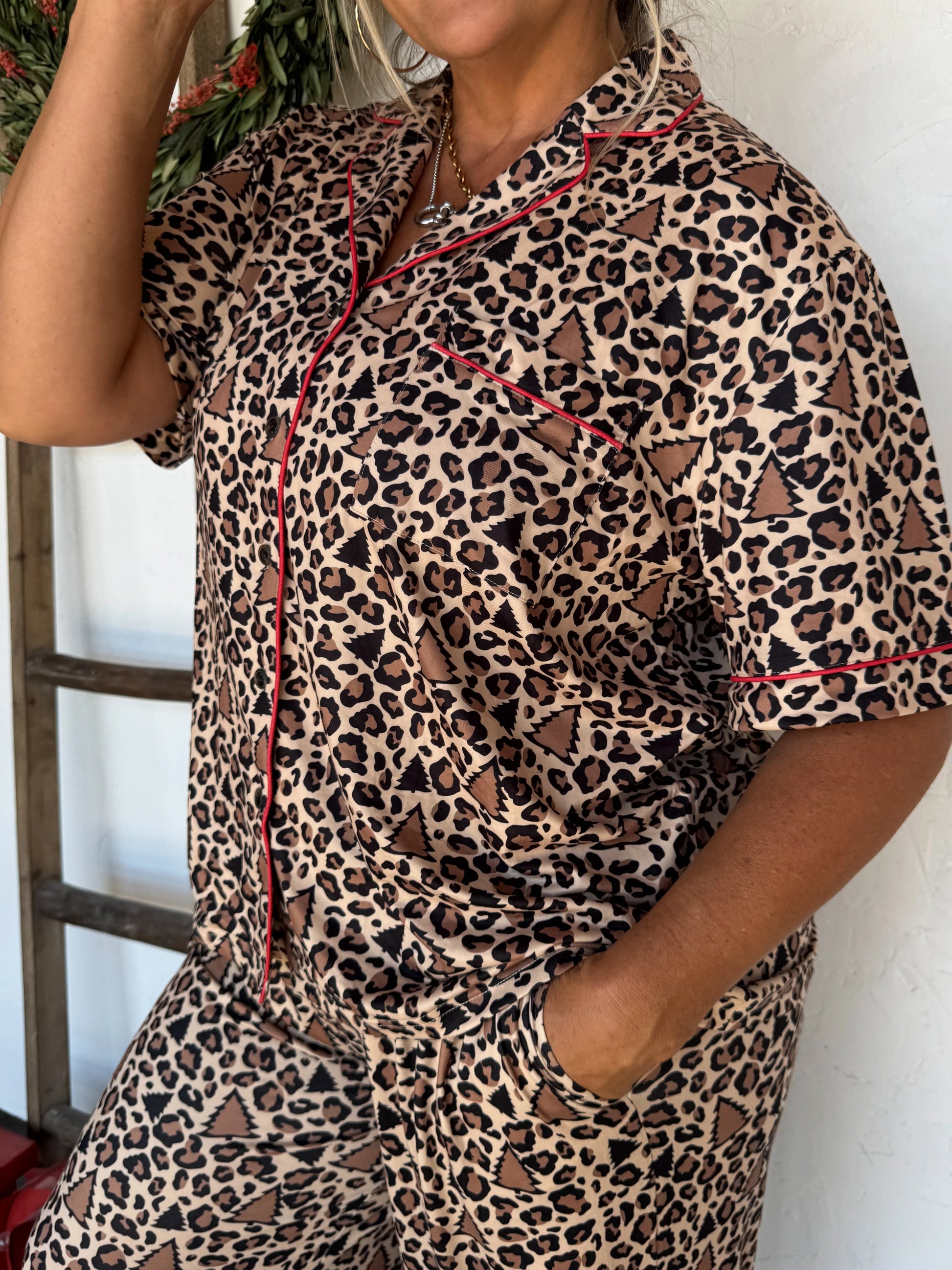 Leopard & Cheetah Star Luxe Pj Sets