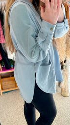 Off Duty Henley Hoodie
