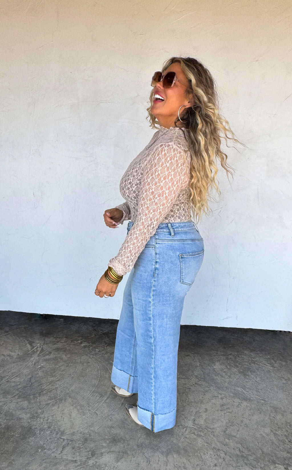 Margo Wide Cuff Jeans