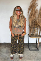 Brogan Camo Barrel Jeans