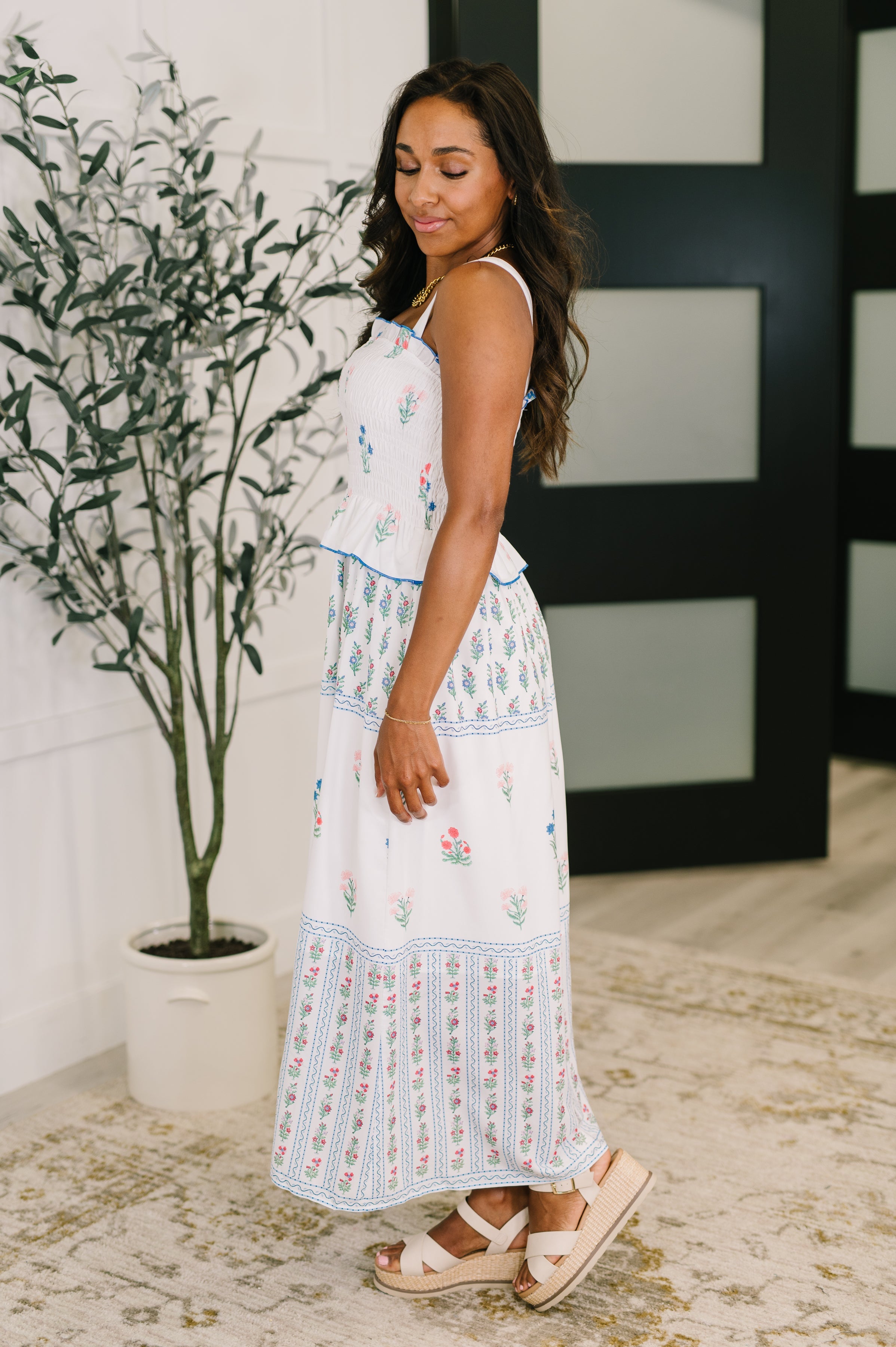 Paisley Midi Dress