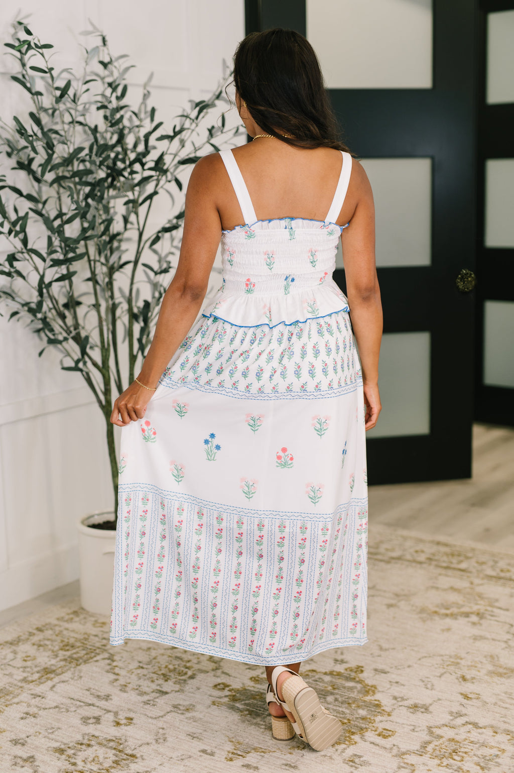 Paisley Midi Dress