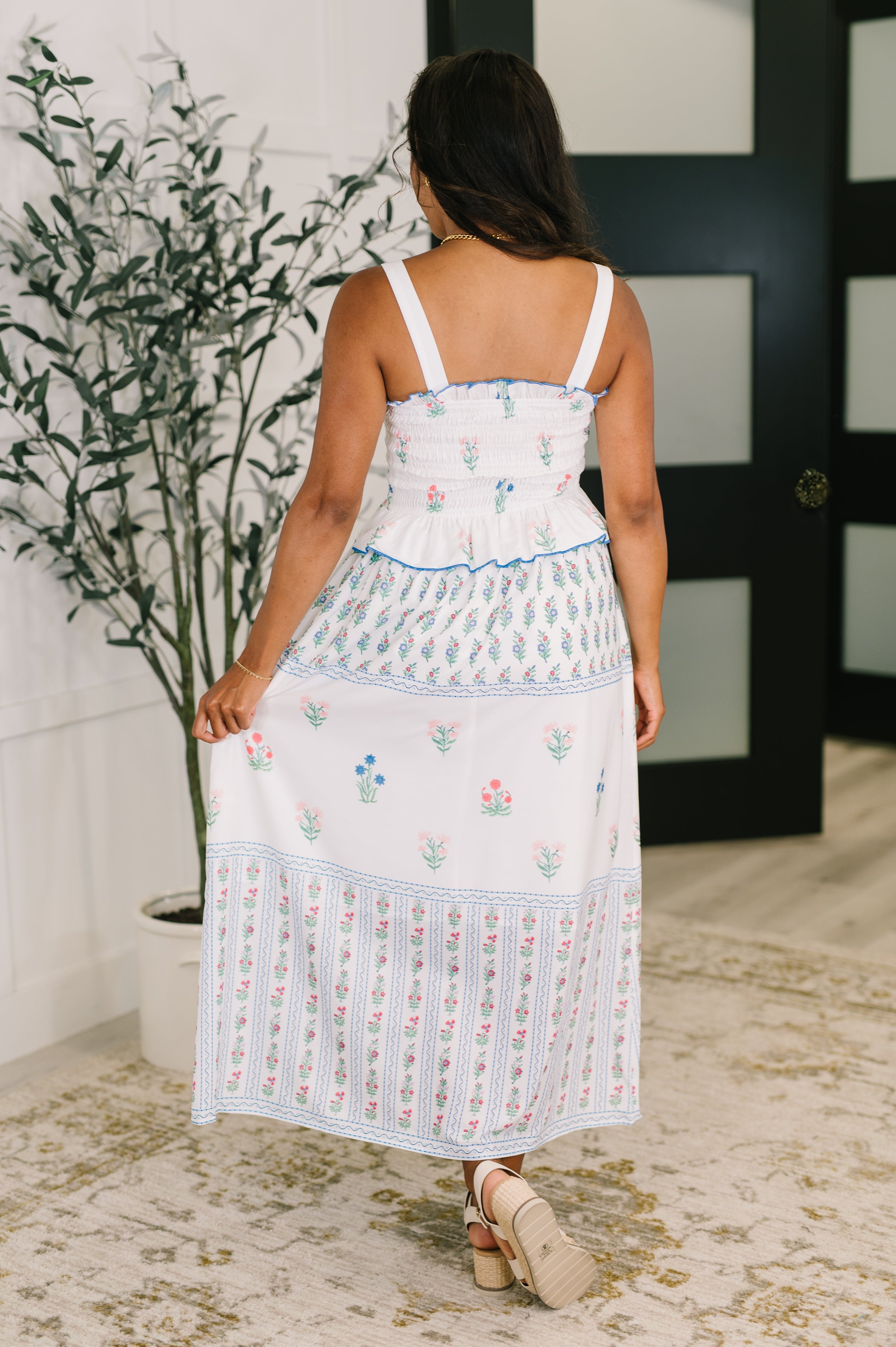 Paisley Midi Dress
