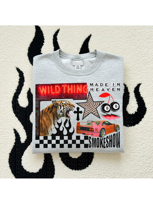 Ash Wild Things Tee & Sweatshirt