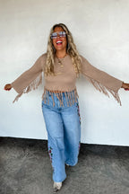 Evie Floral Embroidered Jeans