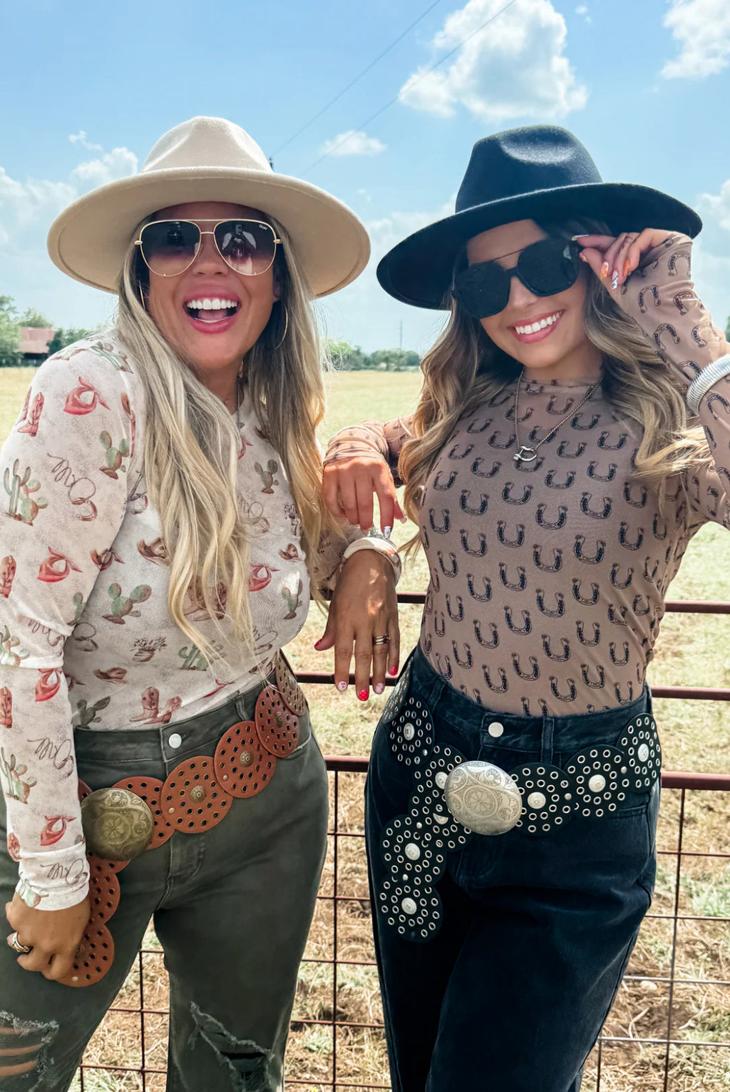 Boots & Blooms Mesh Tops