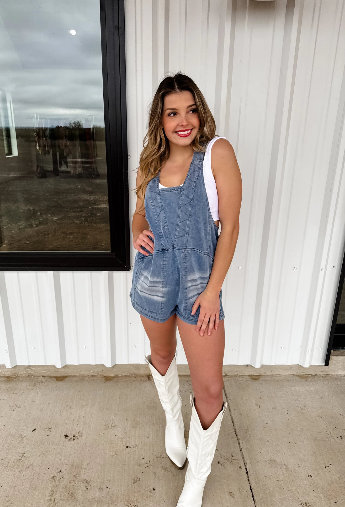 Daydream Denim Romper