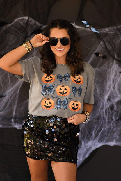 Pumpkins & Bows Tee