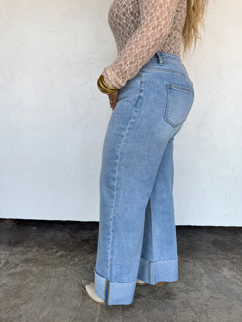 Margo Wide Cuff Jeans