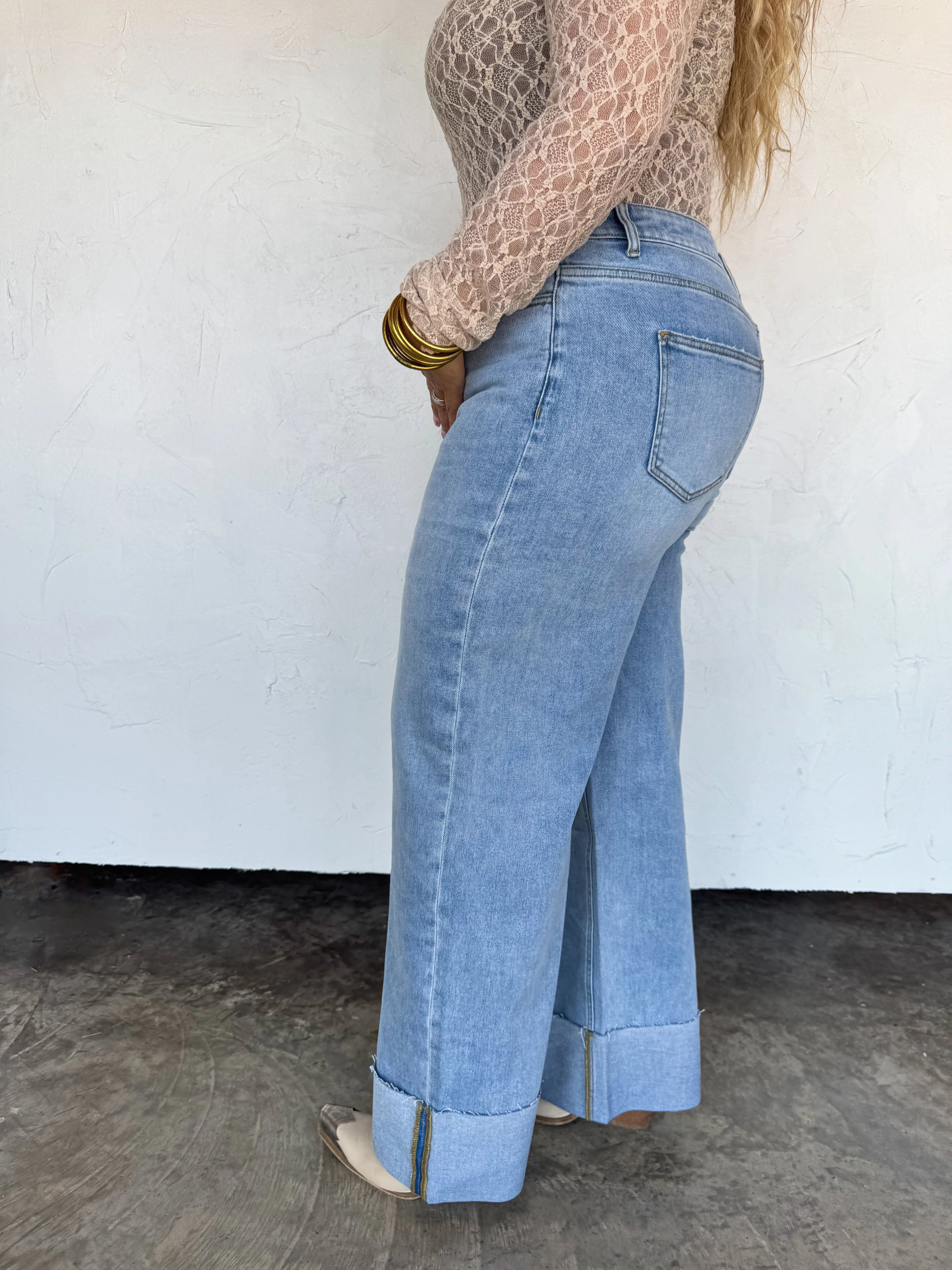 Margo Wide Cuff Jeans