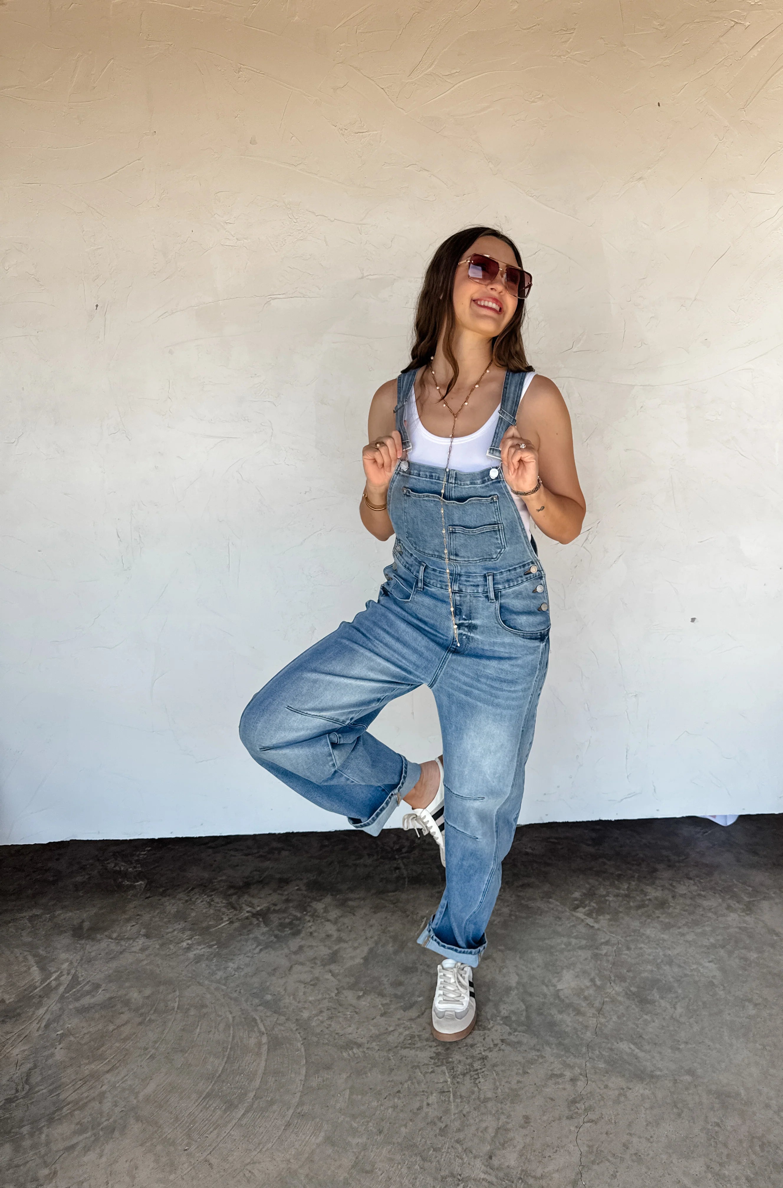 Stevie Barrel Overalls