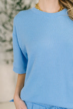 Fight the Feeling Matching Set in Sky Blue