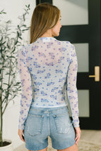 Flirty by Nature Mesh Layering Top