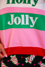 Holly Color Block Pullover