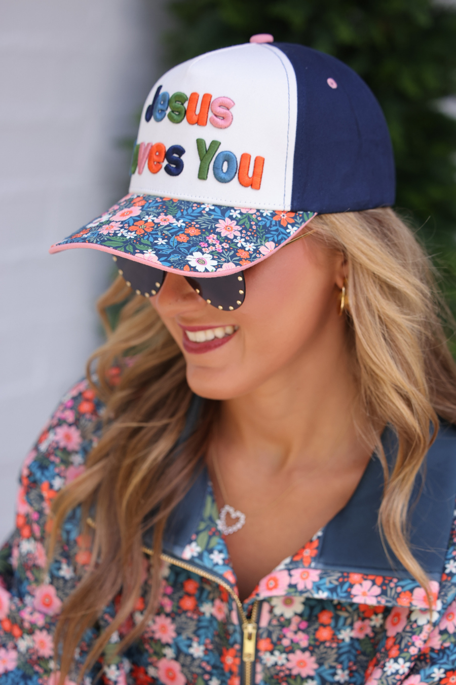 Grace Jesus Loves You Hat