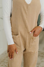 Little Miss Picnic V-Neck Jumpsuit