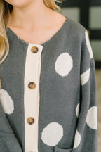 Audrey Polka Dot Cardigan