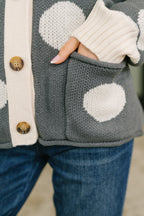 Audrey Polka Dot Cardigan