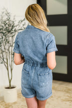 Laurel Denim Romper