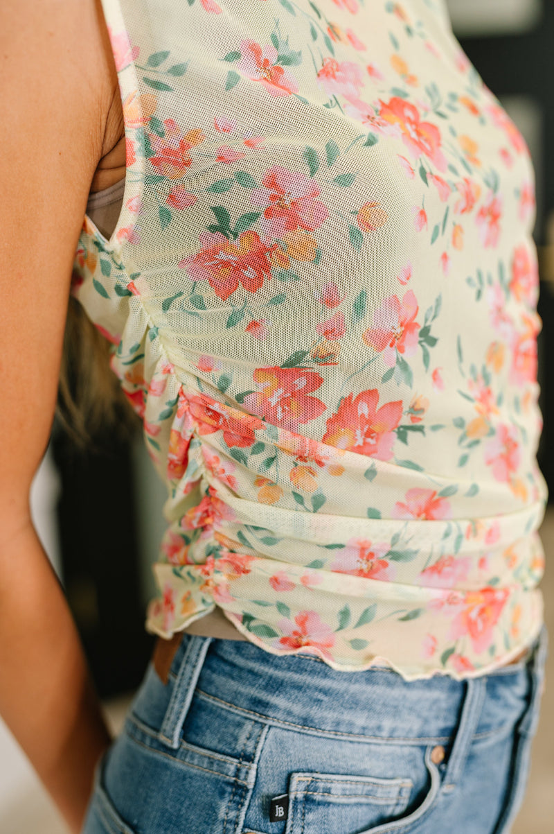 Snatched & Sassy Sheer Layering Top