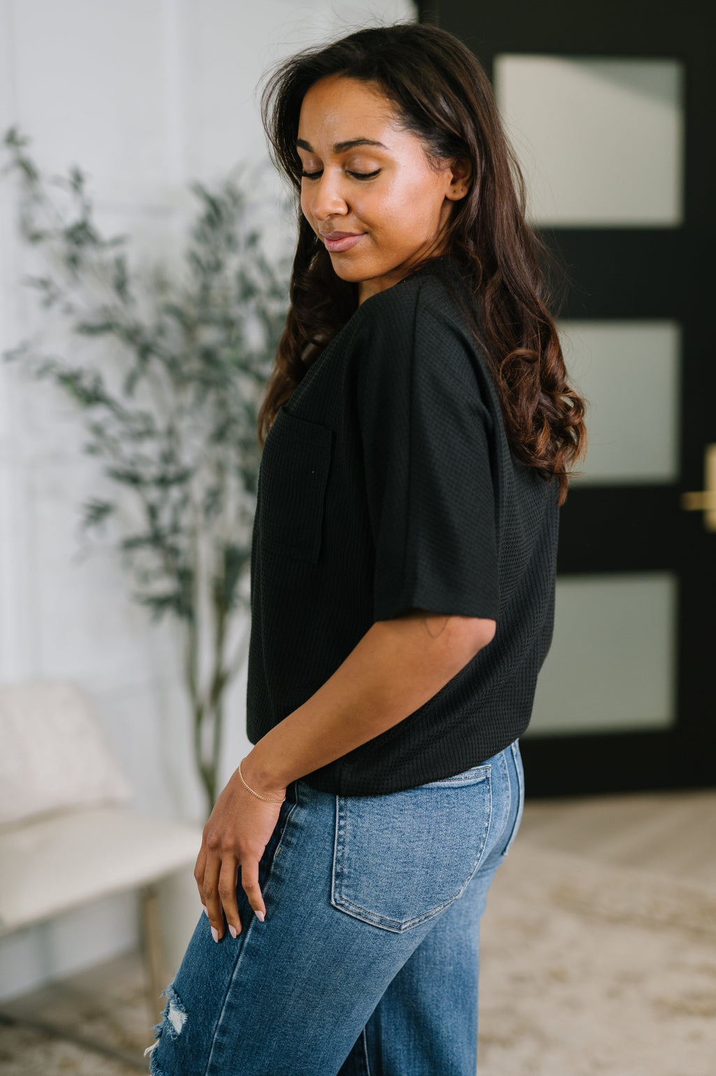 Skye Tee in Black
