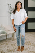 Skye Tee in Ivory