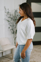 Skye Tee in Ivory