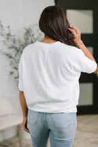Skye Tee in Ivory