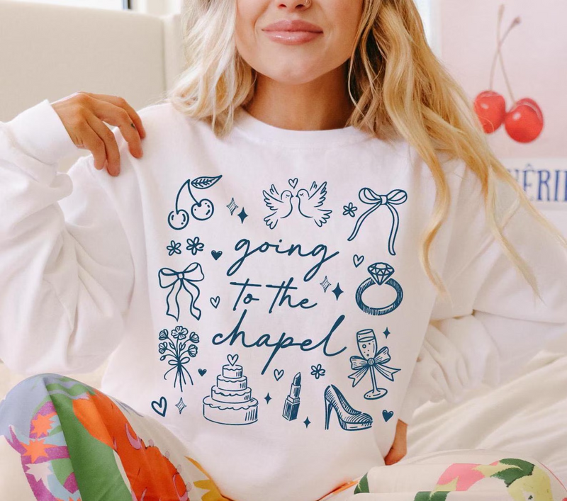 Going To The Chapel Collage Tee or Sweatshirt