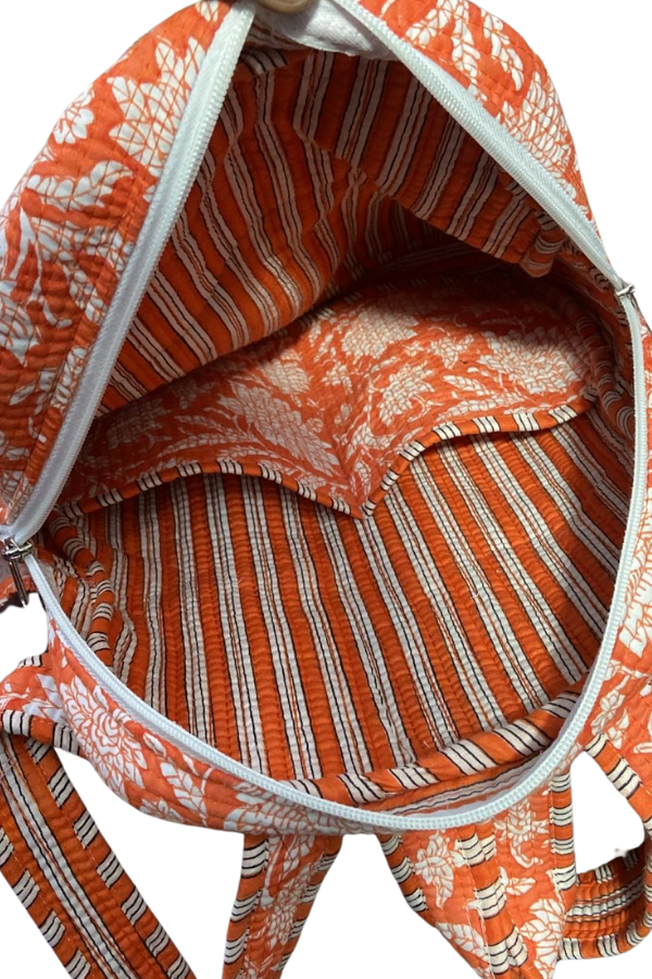 SC - Georgina Pink Floral Print Backpack