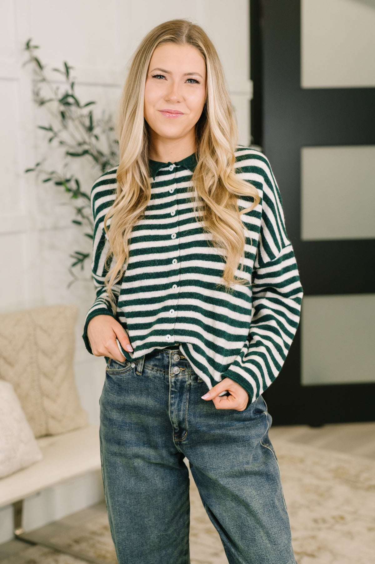 Phoebe Button Down Sweater