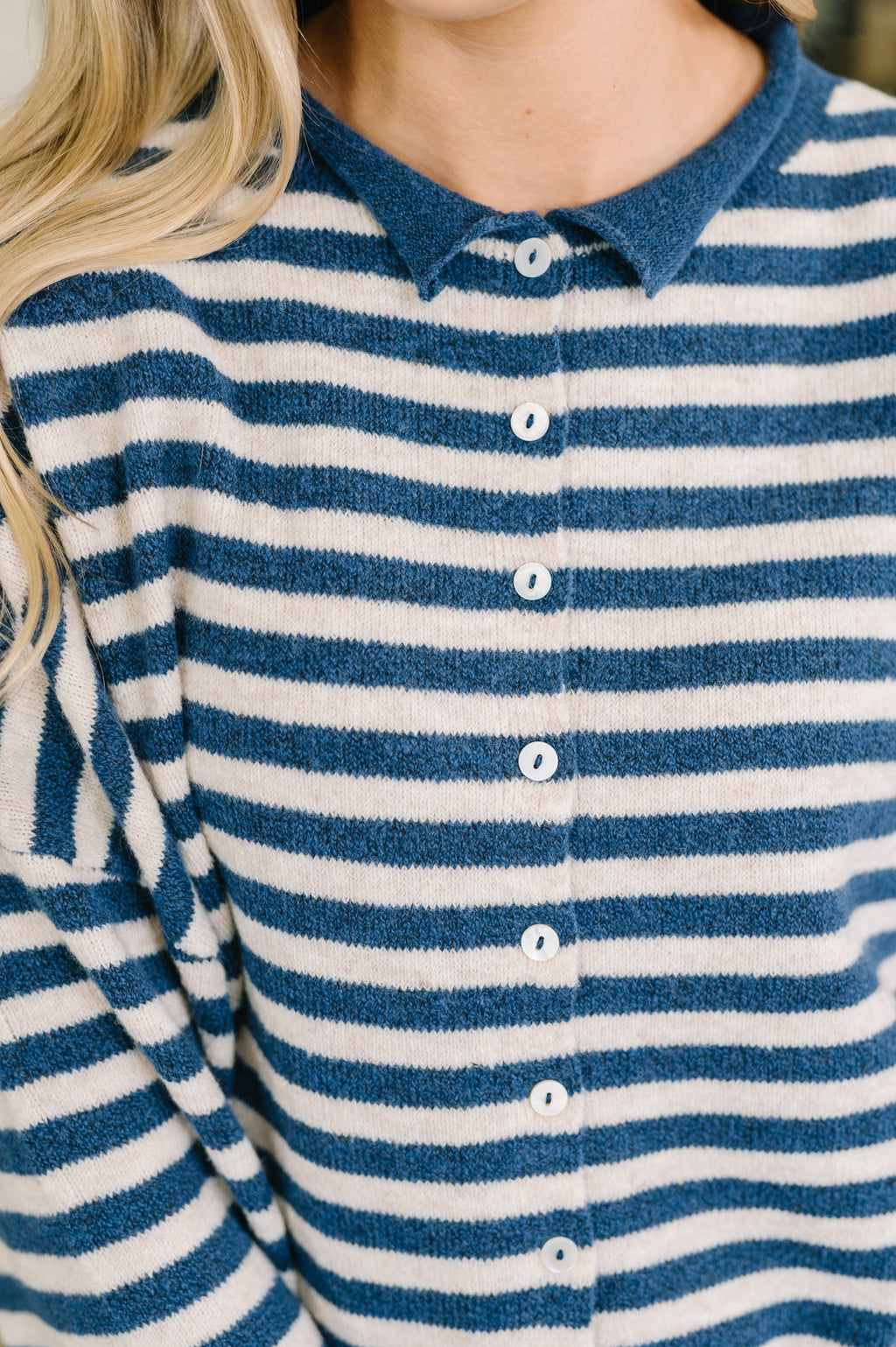 April Button Down Sweater