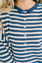 April Button Down Sweater