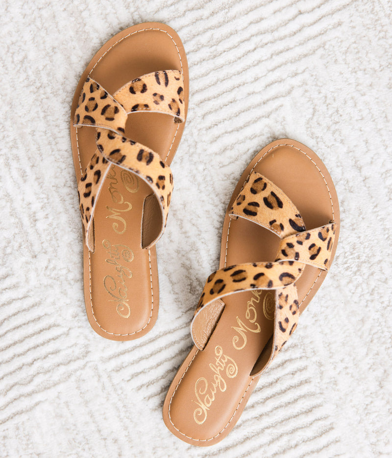 Callie Sandal in Leopard
