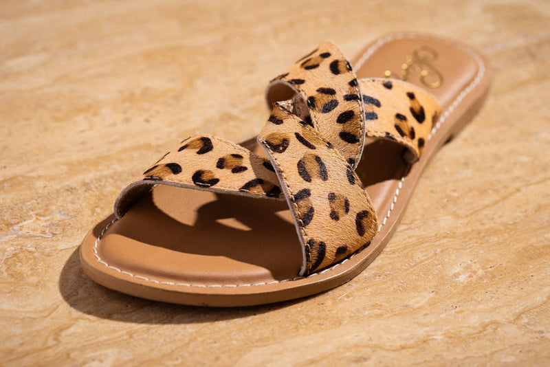 Callie Sandal in Leopard