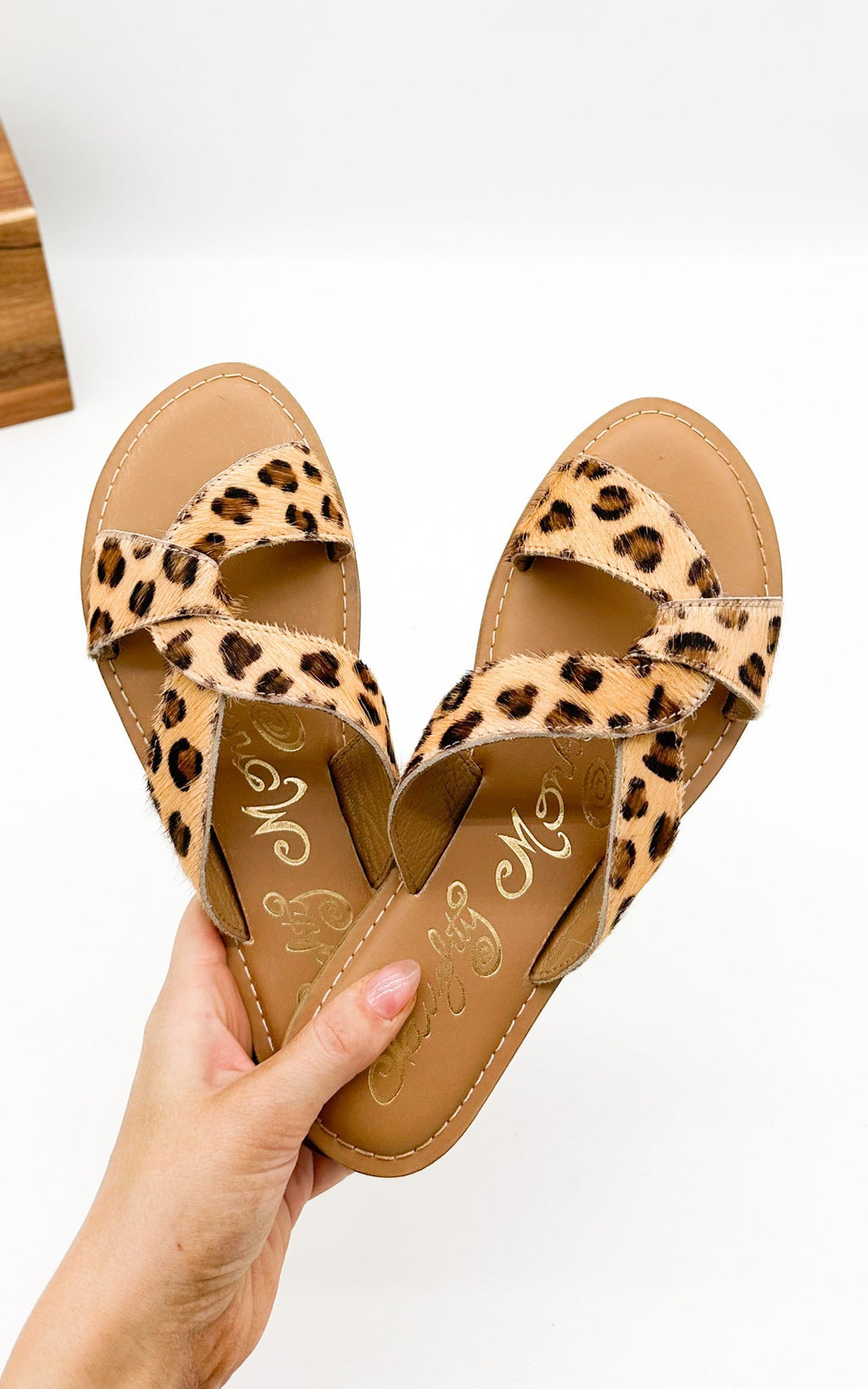 Callie Sandal in Leopard