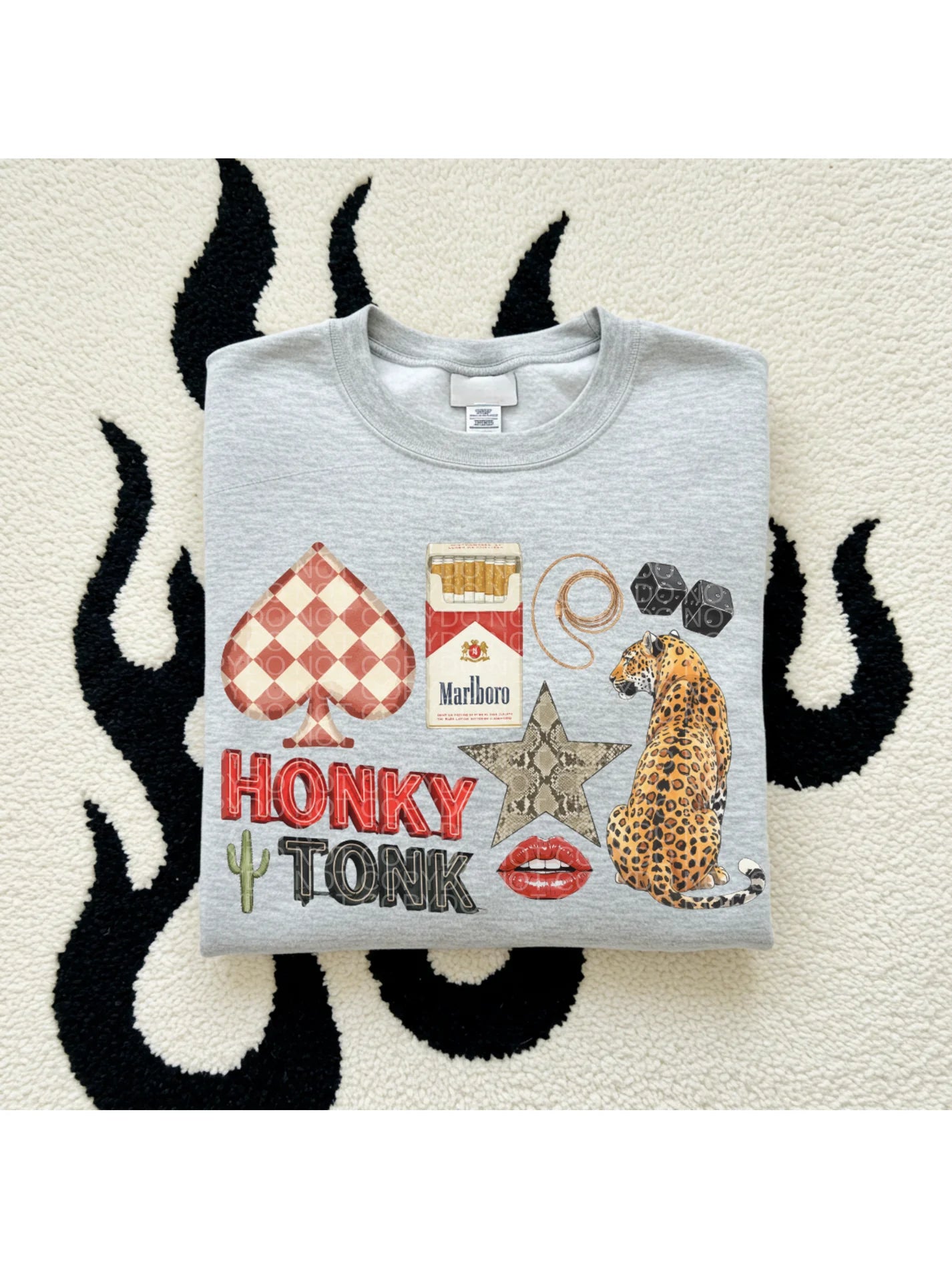 Ash Honky Tonk Tee & Sweatshirt