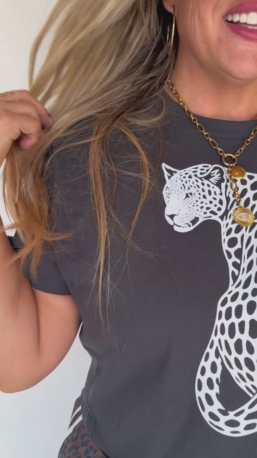 Cheetah Graphic Tee