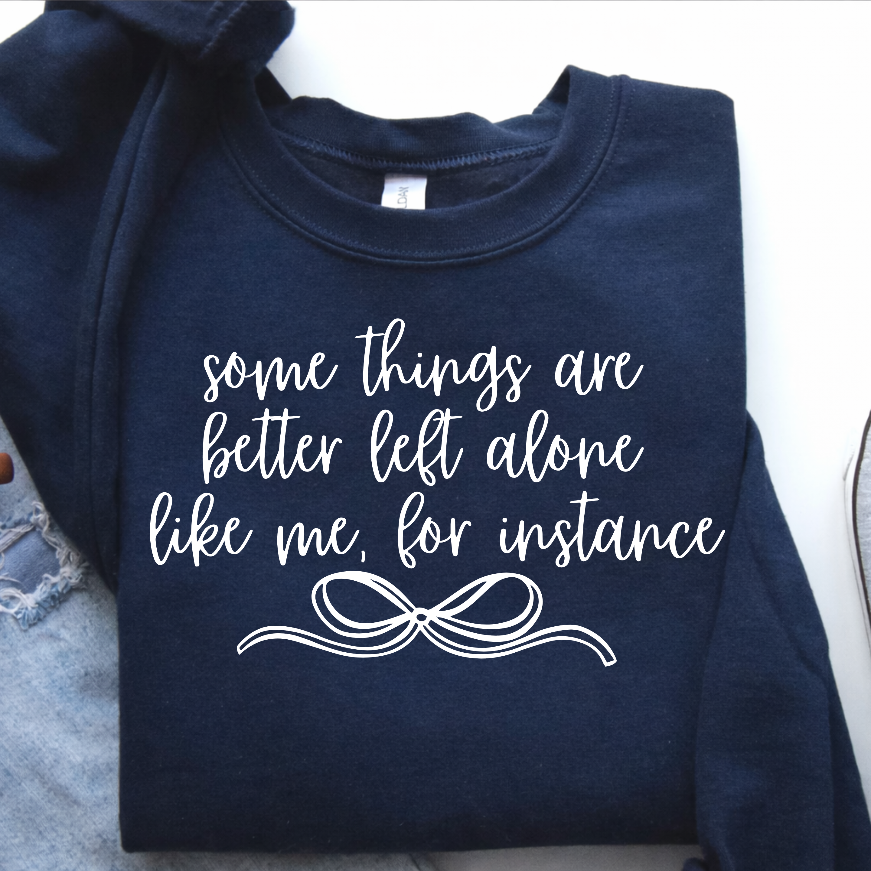 Better Left Alone Graphic Tee & Sweatshirt