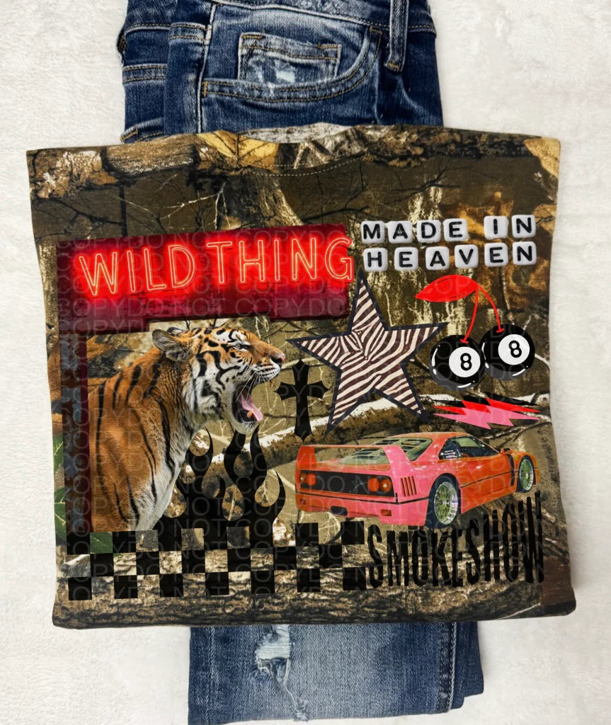 Camo Wild Things Tee