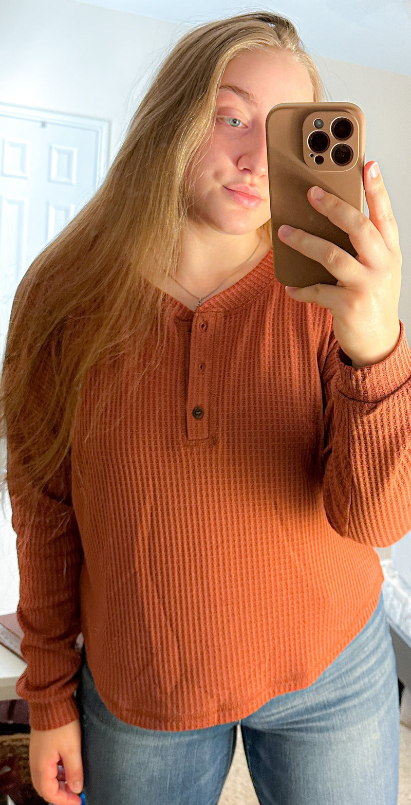 Rosie Button Top - Piper & Poppy